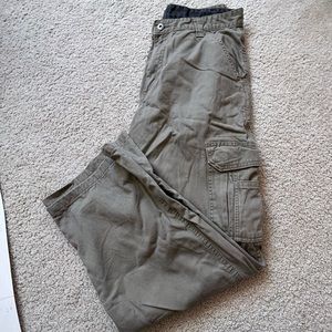 Wrangler originals cargo pants tan